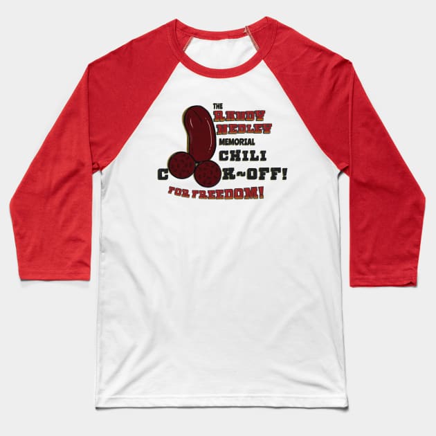Randy Nedley Chili Cook Off! #BringWynonnaHome - Wynonna Earp Baseball T-Shirt by SurfinAly Design 
